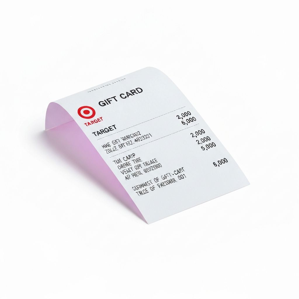 Target Gift Receipt